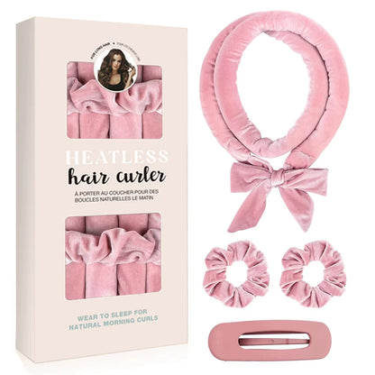 Heatless Curling Rod Headband Soft Hair Curler No Heat Hair Rollers Curlers Lazy Sleeping Curls Curling Hairband Styling Tools
